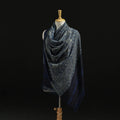 Kutch Handwoven Ajrakh Hand Block Print Merino Wool Shawl  64