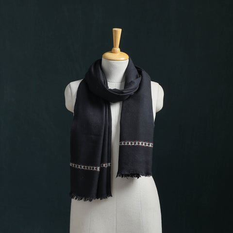 Ladakh Pure Handwoven Sheep Merino Wool Stole 07