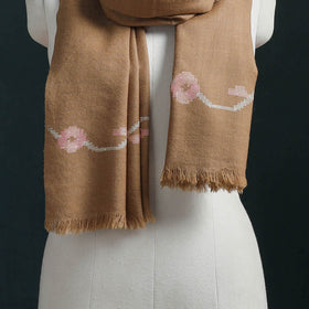 Ladakh Pure Handwoven Sheep Merino Wool Stole 08