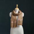 Ladakh Pure Handwoven Sheep Merino Wool Stole 08