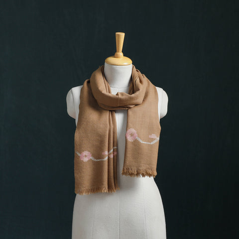 Ladakh Pure Handwoven Sheep Merino Wool Stole 08