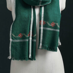 Ladakh Pure Handwoven Sheep Merino Wool Stole 09