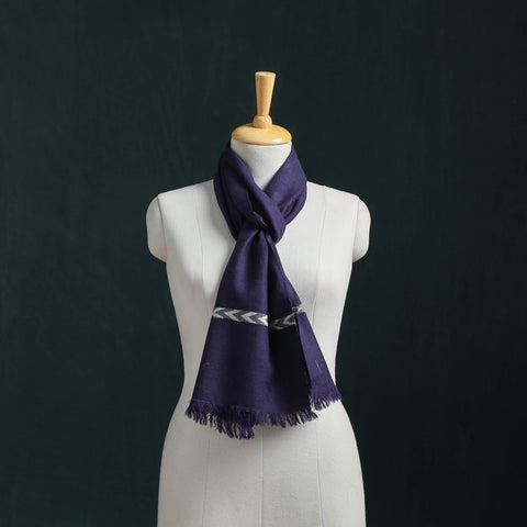 Ladakh Pure Handwoven Sheep Merino Wool Scarf 10