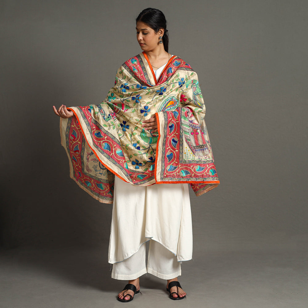 Phulkari Embroidered Dupatta