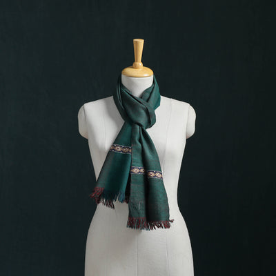 Ladakh Pure Handwoven Sheep Merino Wool Scarf 12