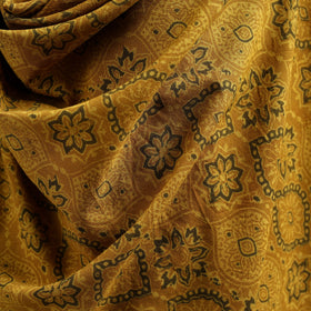 Kutch Handwoven Ajrakh Hand Block Print Merino Wool Shawl  65