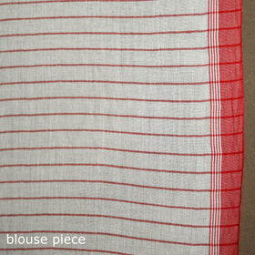 Phulia Jamdani Pure Handloom Cotton Saree with Tassels (Count 92/60) 33