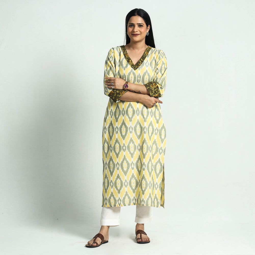 pochampally ikat kurta