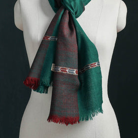 Ladakh Pure Handwoven Sheep Merino Wool Scarf 14
