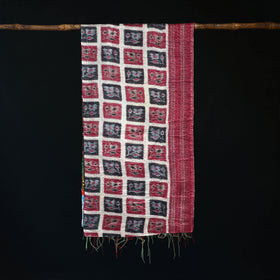 Bengal Kantha Handwork Patchwork Reversible Silk Stole 326
