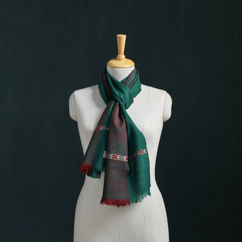Ladakh Pure Handwoven Sheep Merino Wool Scarf 14