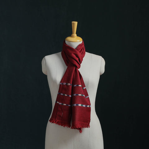 Ladakh Pure Handwoven Sheep Merino Wool Scarf 15