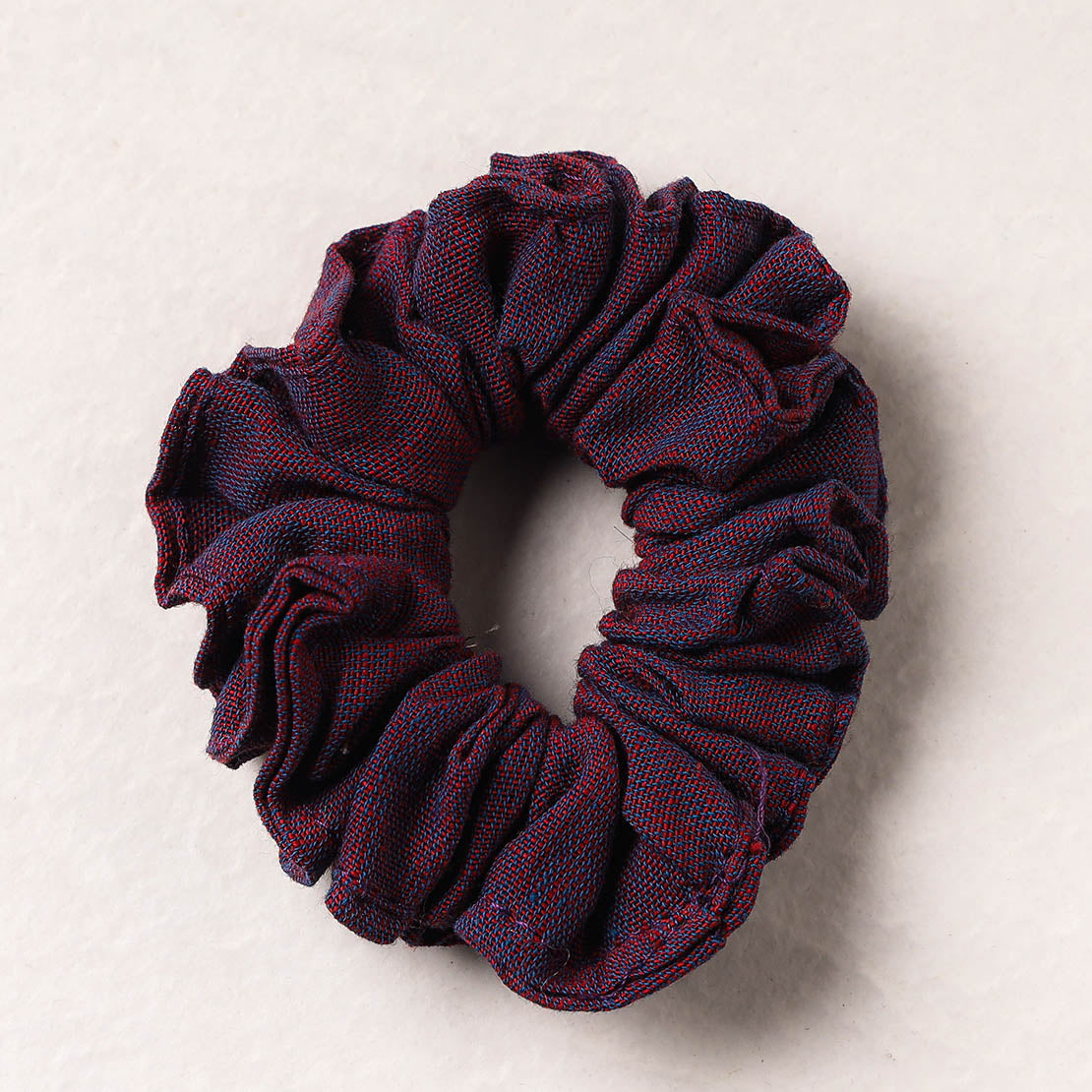 Handmade Tussar Silk Elastic Rubber Band/Scrunchie