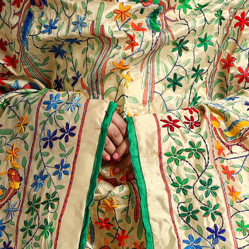 Phulkari Embroidered Dupatta