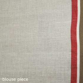 Phulia Jamdani Pure Handloom Cotton Saree with Tassels (Count 92/40) 35