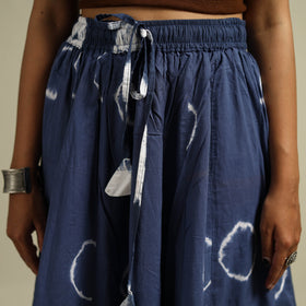 Shibori Tie-Dye 24 Kali Patchwork Cotton Long Skirt 14