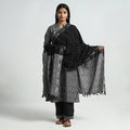 Pochampally Ikat Kurta with Palazzo & Dupatta Set
