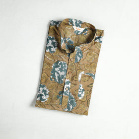 Sanganeri Hand Block Print Cotton Short Men Kurta 04