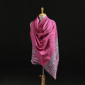 Kutch Handwoven Merino Wool Dhabla Shawl 68