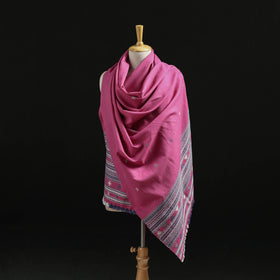 Kutch Handwoven Merino Wool Dhabla Shawl 68