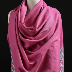 Kutch Handwoven Merino Wool Dhabla Shawl 68