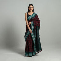 Ikat Weave Handloom Cotton Sambalpuri Saree 36