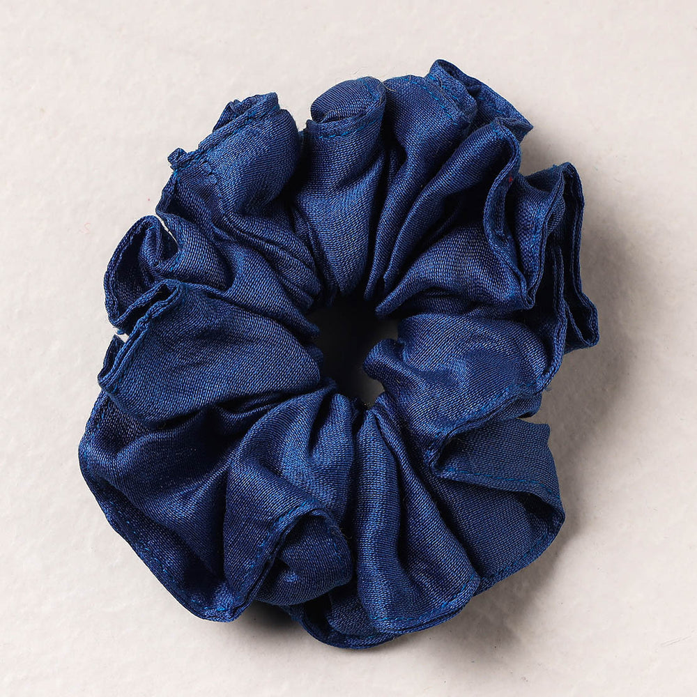 Handmade Tussar Silk Elastic Rubber Band/Scrunchie