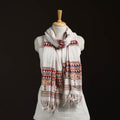 Orissa Tribal Kapadaganda Hand Embroidered Pure Handwoven Cotton Stole 48