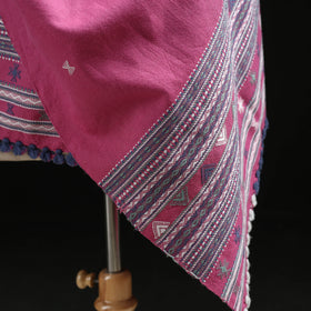 Kutch Handwoven Merino Wool Dhabla Shawl 68