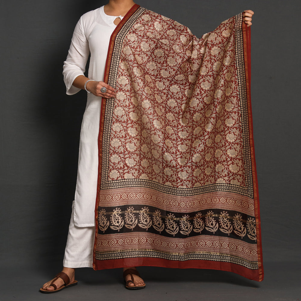 bagru dupatta