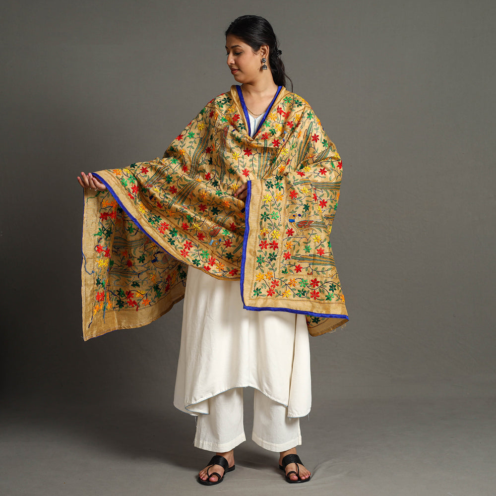 Phulkari Embroidered Dupatta