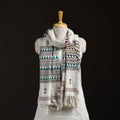 Orissa Tribal Kapadaganda Hand Embroidered Pure Handwoven Cotton Stole 50