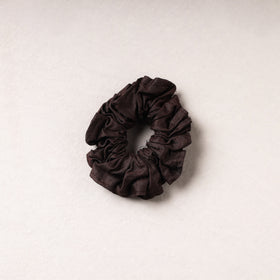   Handmade Tussar Silk Elastic Rubber Band/Scrunchie 
