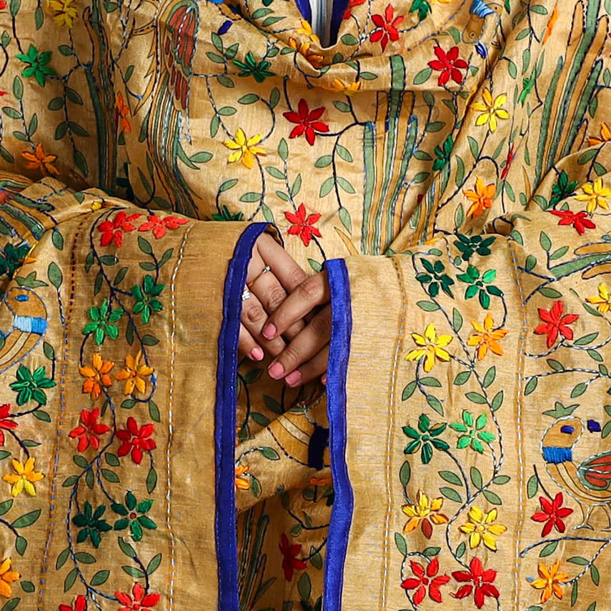 Phulkari Embroidered Dupatta