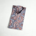 Sanganeri Hand Block Print Cotton Short Men Kurta 09
