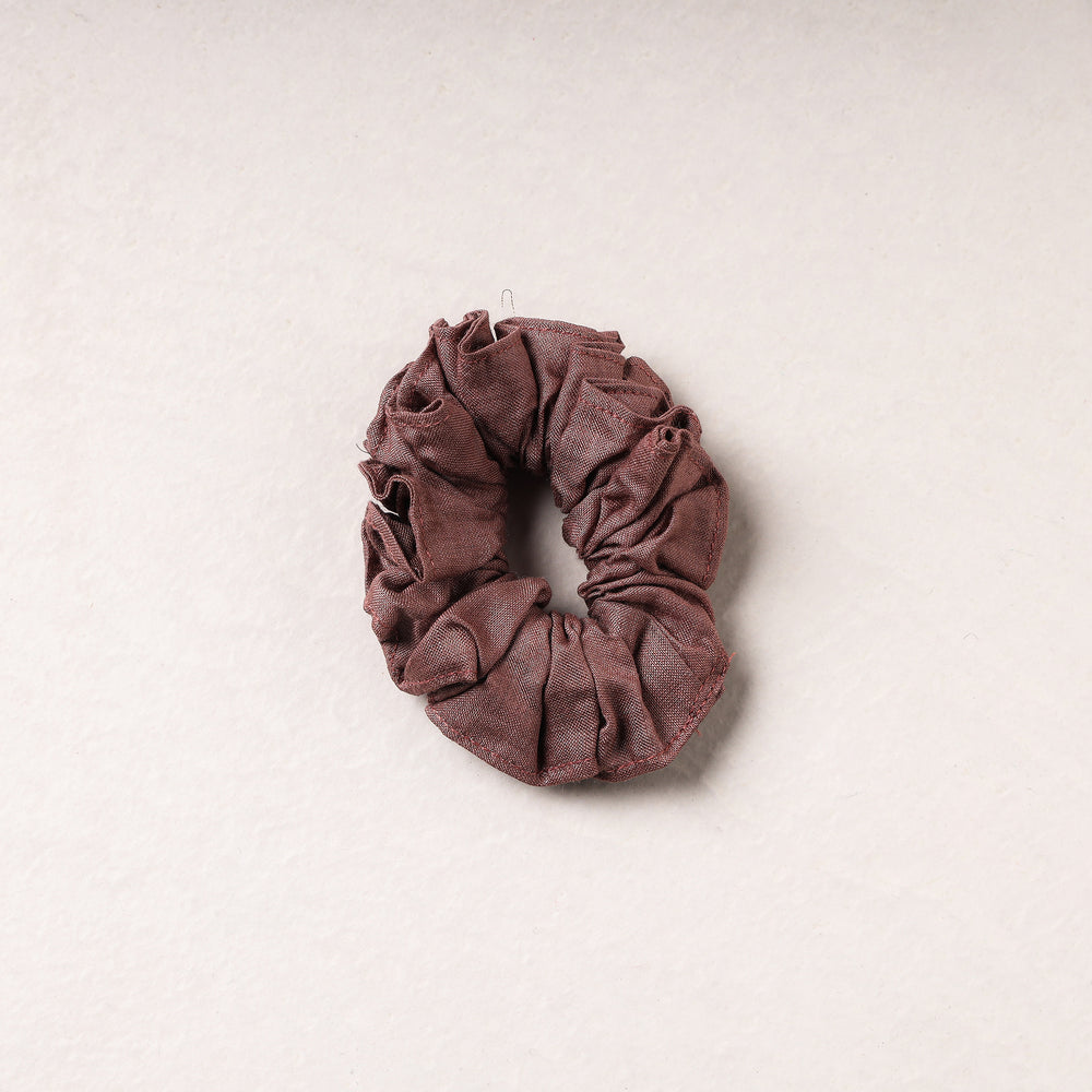 Handmade Tussar Silk Elastic Rubber Band/Scrunchie