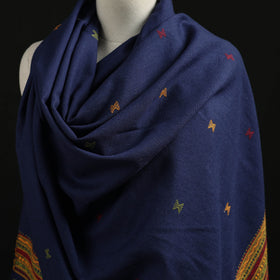 Kutch Handwoven Merino Wool Dhabla Shawl 69