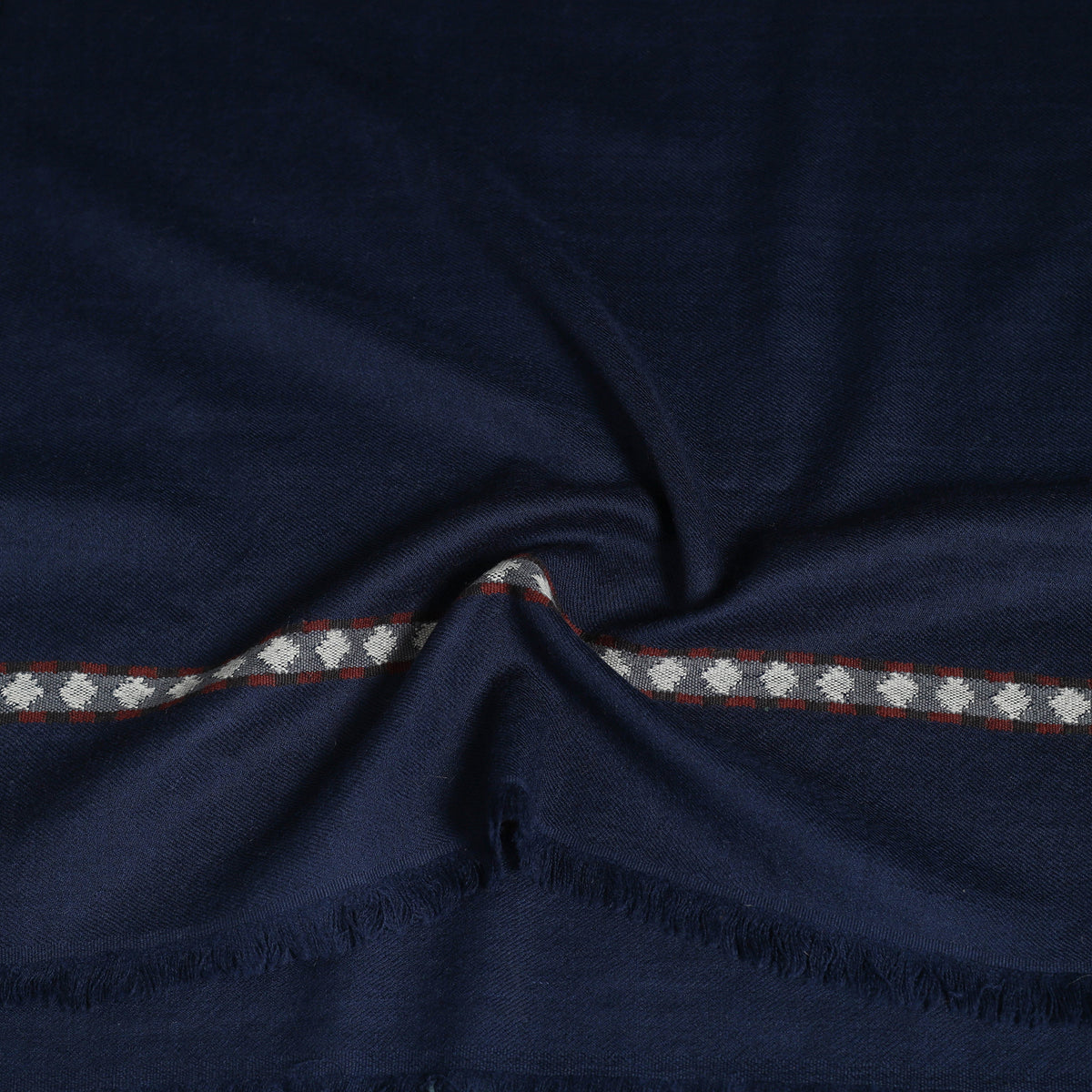Ladakh Pure Handwoven Sheep Merino Wool Stole 01