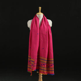 Kutch Handwoven Merino Wool Dhabla Shawl 70