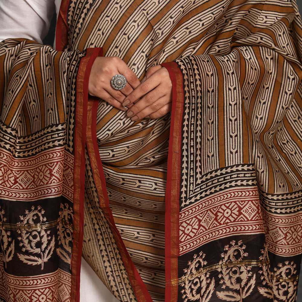 bagru dupatta