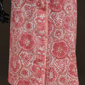 Sanganeri Hand Block Print Waffle Weave Cotton Bath Robe 26