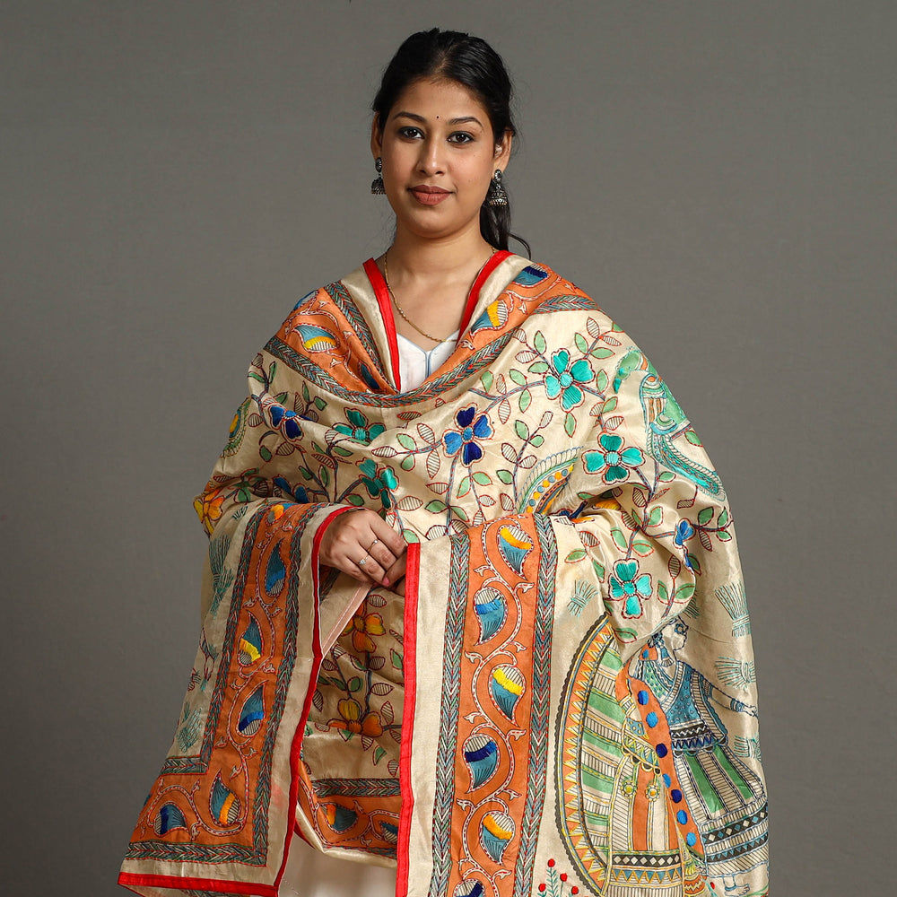 Phulkari Embroidered Dupatta