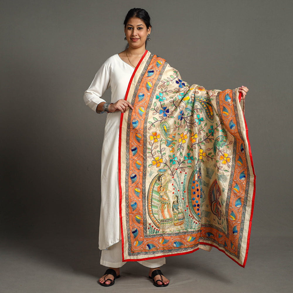 Phulkari Embroidered Dupatta