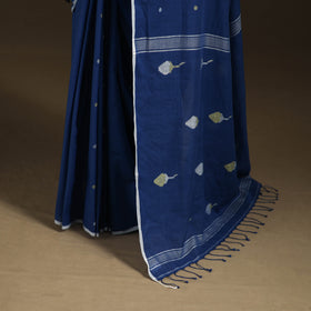 Phulia Jamdani Pure Handloom Cotton Saree with Tassels (Count 92/40) 38