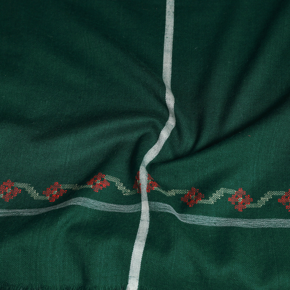 Ladakh Pure Handwoven Sheep Merino Wool Stole 09