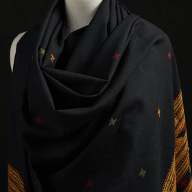 Kutch Handwoven Merino Wool Dhabla Shawl 71