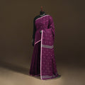 Phulia Jamdani Pure Handloom Cotton Saree with Tassels (Count 92/40) 39