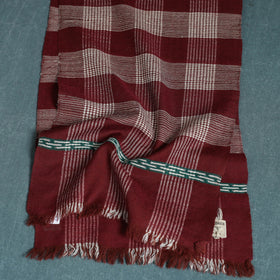 Ladakh Pure Handwoven Sheep Merino Wool Scarf 13