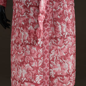 Sanganeri Hand Block Print Waffle Weave Cotton Bath Robe 28