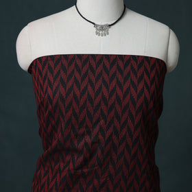 Prewashed Jacquard Cotton Unstitched Dress Material: Kurta & Dupatta with Jewellery 11
